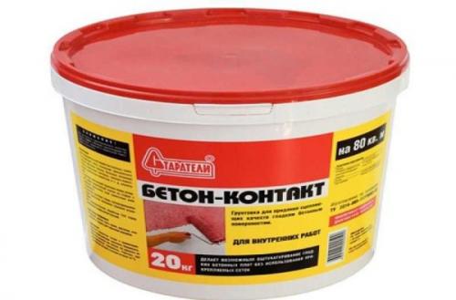 Бетоноконтакт перед штукатуркой. Назначение и область применения