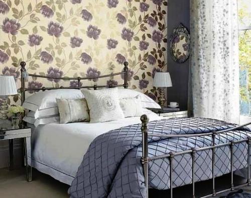 Особенности обоев для спальни. Как выбрать обои в спальню