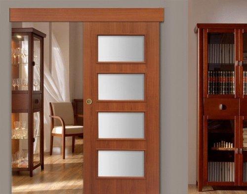 Дверь на рельсах своими руками. Инструкция по установке раздвижных межкомнатных дверей