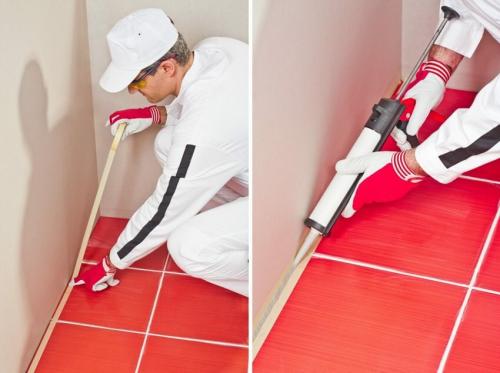 Можно ли на гидроизоляцию укладывать плитку. Технология гидроизоляции ванной комнаты под плитку