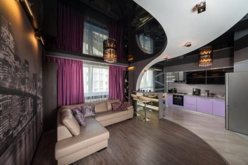 Гостиная без люстры. Выбор схемы расположения