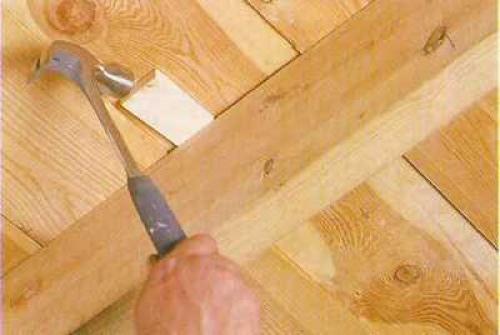 Устранение скрипа полов анкерами. Способы устранения скрипа