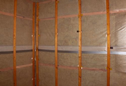 Как крепить вагонку в бане. Установка вагонки в бане