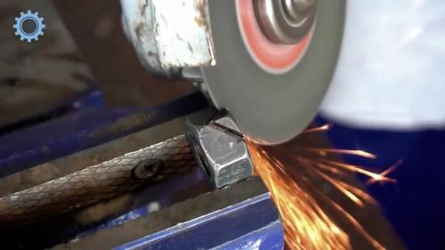 Приспособление для заточки сверл из гаек. Процесс изготовления