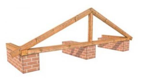 Наслонные стропила: обзор конструктивных схем + план монтажа 05 Наслонные стропила: обзор конструктивных схем + план монтажа 05