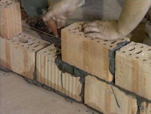 Кладка кирпича на ребро 03 Кладка кирпича на ребро 03