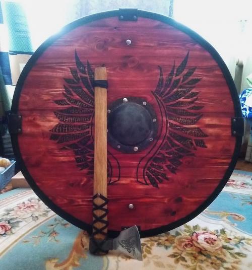 Щит викингов своими руками реконструкция. Щит викинга своими руками