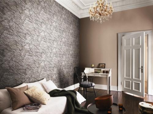 Обои в зал под темную мебель. Определяемся с палитрой