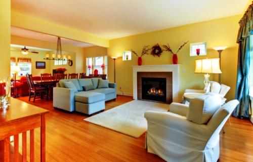 Обои в зал под темную мебель. Определяемся с палитрой