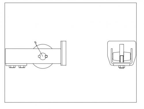Ворота откатные консольные. Как сделать консольные откатные ворота 10 Ворота откатные консольные. Как сделать консольные откатные ворота 10