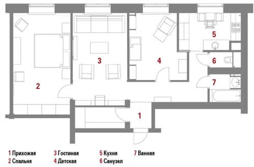 Весенние мотивы в квартире 12