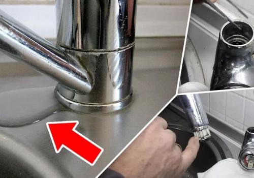 Капает однорычажный смеситель. Почему течёт кухонный смеситель поворотного типа