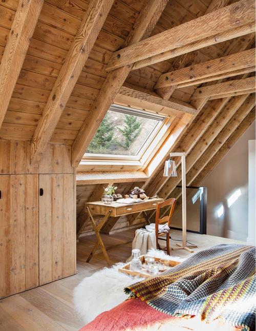 Теплый и уютный домик для двоих в горах 09