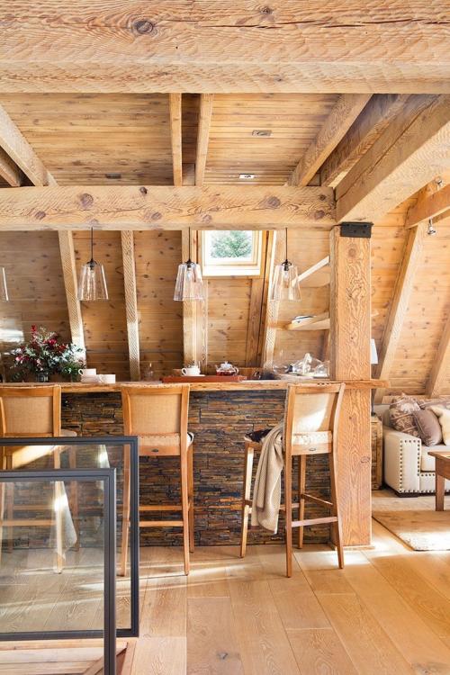 Теплый и уютный домик для двоих в горах 05