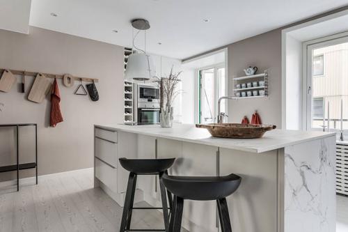 Необычно красивый цвет стен 08