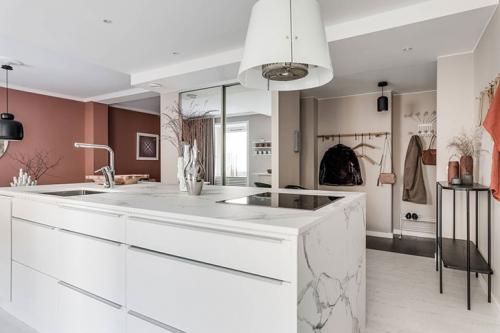 Необычно красивый цвет стен 11