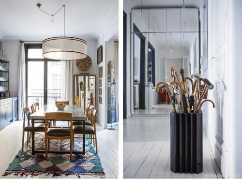 Великолепный и смелый Париж: апартаменты с красной гостиной 08