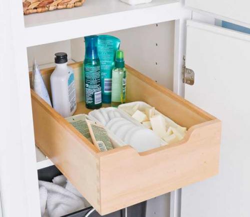 Оформление не самой большой ванной 04