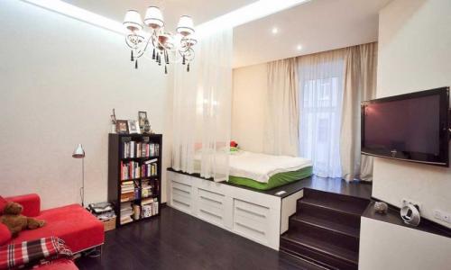 Кровать подиум с подъемным механизмом. Кровать подиум – обзор лучших современных моделей и особенности их дизайна (120 фото)