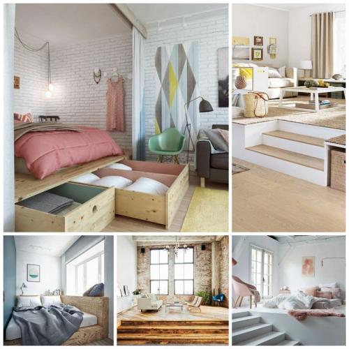 Кровать подиум с подъемным механизмом. Кровать подиум – обзор лучших современных моделей и особенности их дизайна (120 фото)