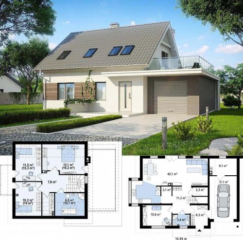 Гаражи частный дом. Дом с гаражом – очевидные преимущества