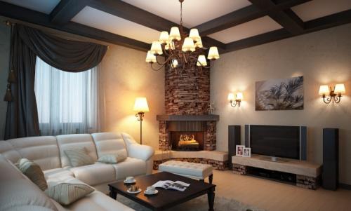 Декор стен в частном доме. Отделка стен в доме: обзор лучших материалов и технологий. 90 фото вариантов дизайна стен в частном доме