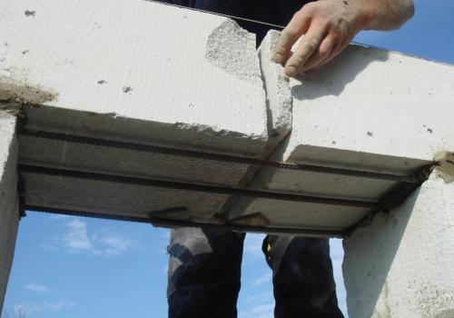 Кирпичная перемычка без уголка. Перемычки для проемов