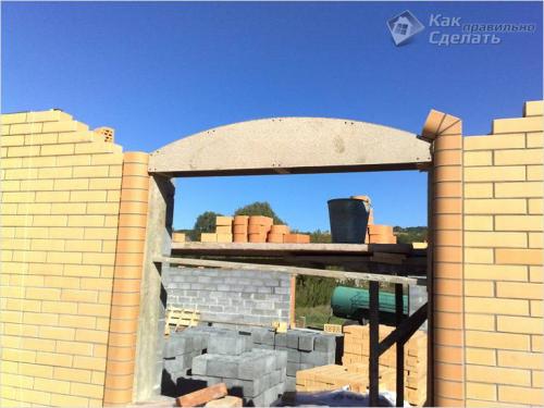 Кирпич вокруг окна. Оконные проемы в кирпичной кладке 07