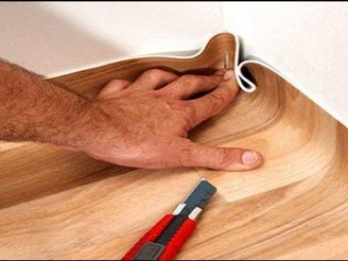 Укладка пвх линолеума. Как правильно постелить линолеум