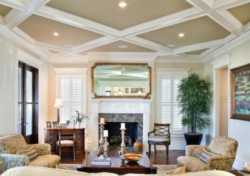 Балка в интерьере. Где и как применяют балки 03