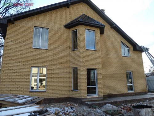 Облицовка кирпичом над проемами. Роль проёмов в эстетике фасада