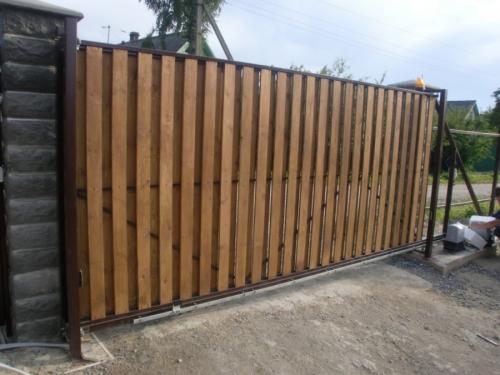 Дизайн ворота откатные ворота. Откатные ворота — идеи реализации своими руками. Обзор самых удачных вариантов (105 фото)