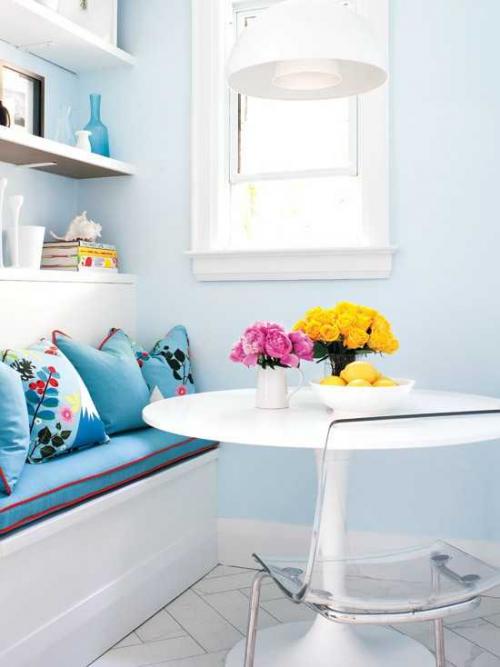 Бирюза в интерьере 20