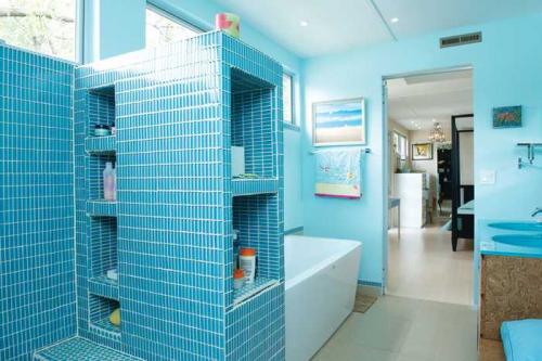 Бирюза в интерьере 18