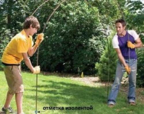 Арки для вьющихся растений. Установка разных арок