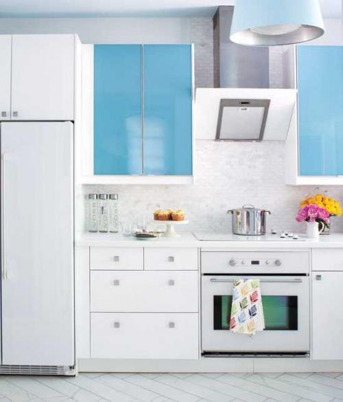 Бирюза в интерьере 19