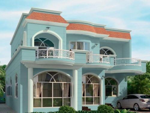 Дома со штукатуркой. Декоративная штукатурка для фасада