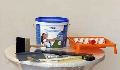 Ракельная покраска стеклообоев. Цветовое разнообразие