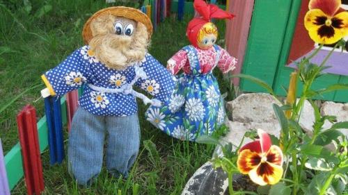 Картинки пугало огородное для детей. Секрет эффективного пугала