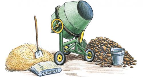 Сколько надо цемента на 1 куб бетона для фундамента. Сколько нужно материалов на 1 куб бетона?