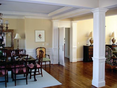 Фальш-колонны в интерьере. Функциональное назначение колонны в интерьере квартиры