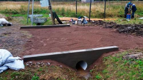 Въезд на участок с уклоном. Различные варианты изготовления