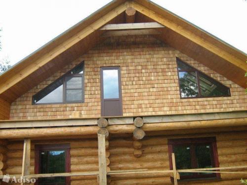 Фронтон дома двускатная крыша. Функции фронтона