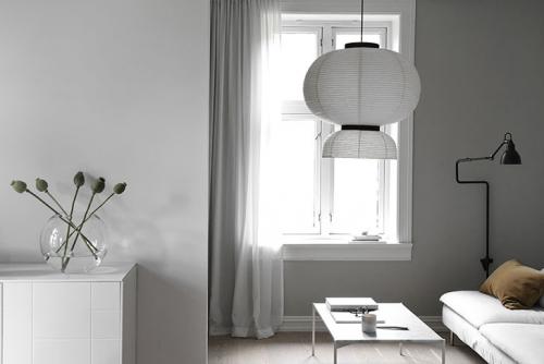 Минимализм и серый цвет в квартире 11