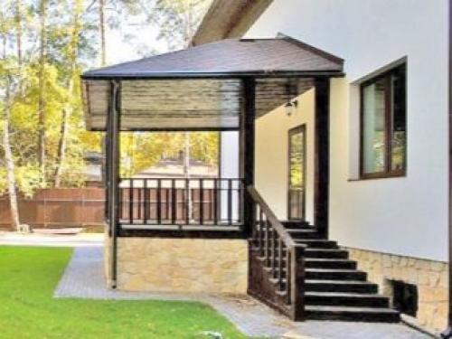 Как оборудовать крыльцо в частном доме.  Советы по устройству крыльца 05