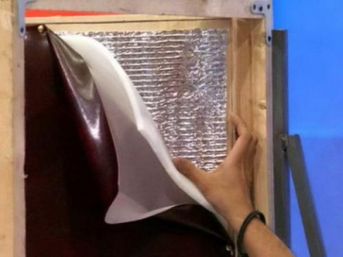 Утепленная деревянная входная дверь своими руками. Утепление входной двери в частном доме