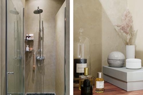 Квартира с мягкими интерьерами и небольшой террасой (53 кв. м) 15