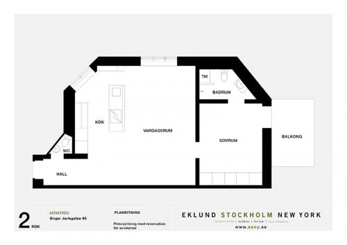 Квартира с мягкими интерьерами и небольшой террасой (53 кв. м) 18