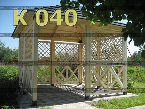 Комбинированные беседки из металла и дерева. Преимущества и недостатки беседок из дерева
