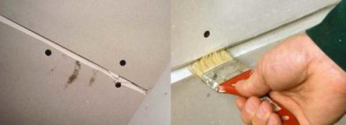 Как развести гипс для шпаклевки. Заделка саморезов и швов